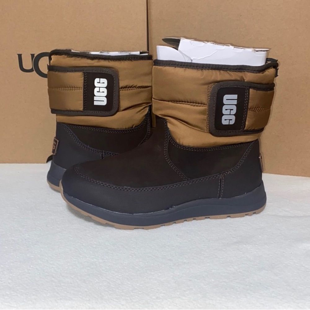 UGG Kids Brown and Tan Winter Boots